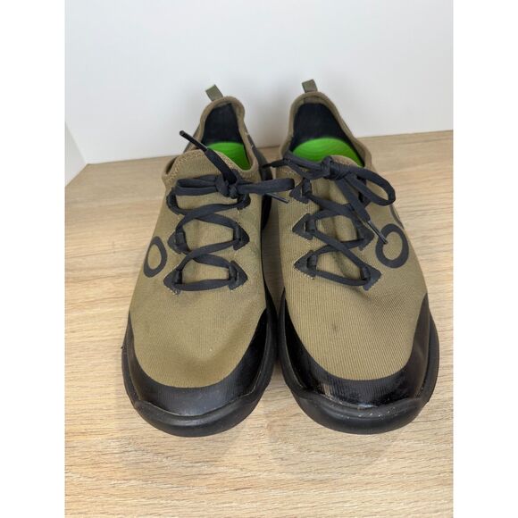 OOFOS OOMG Sport LS Low Shoes Men’s 11.5 Tactical Green Recovery Sneakers Cushio - Picture 8 of 11